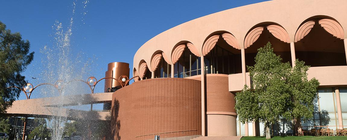ASU Gammage on a spring afternoon in 2017