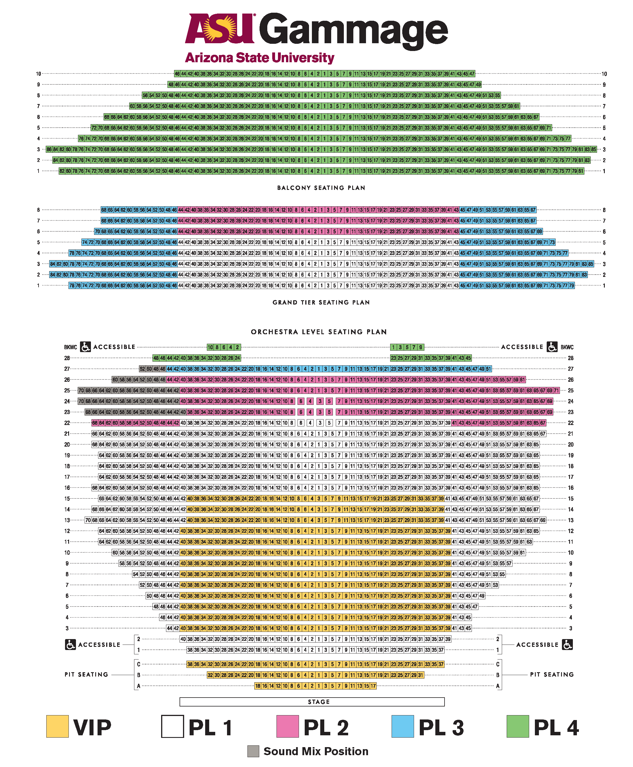 2021-2022 BROADWAY SEATING CHART