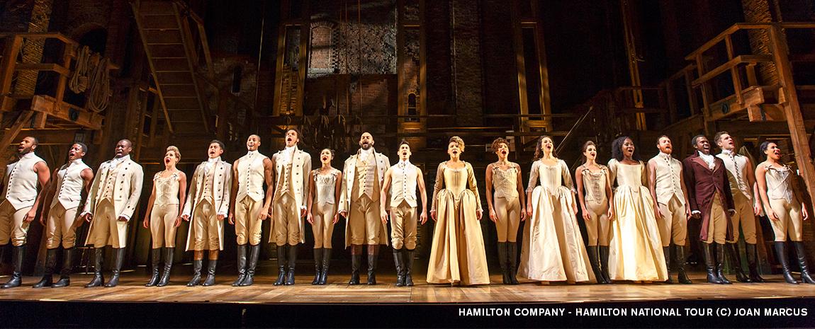 Hamilton Company - HAMILTON National Tour © Joan Marcus
