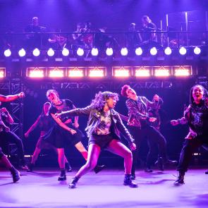 Lauren Chanel and the company of the North American Tour of JAGGED LITTLE PILL - photo by Matthew Murphy, Evan Zimmerman for MurphyMade, 2022 