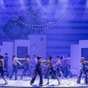 The Company of MAMMA MIA! 25th Anniversary Tour. Photo by Joan Marcus  