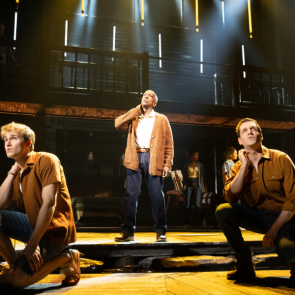 John Cardoza (Younger Noah), Dorian Harewood (Older Noah), and Ryan Vasquez (Middle Noah)