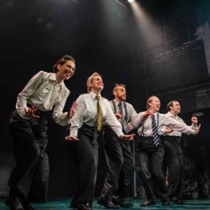 Broadway Company of Operation Mincemeat. Photo by Matt Crockett