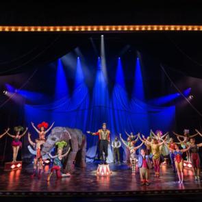 The cast of WATER FOR ELEPHANTS, Photo by Matthew Murphy for MurphyMade