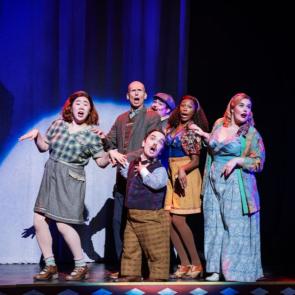 Yemie Woo, Robert Tully, Tyler West, Javier Garcia, ZaKeyia Lacey and Ruby Gibbs, Photo by Matthew Murphy for MurphyMade