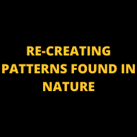 RE-CREATING PATTERNS FOUND IN NATURE